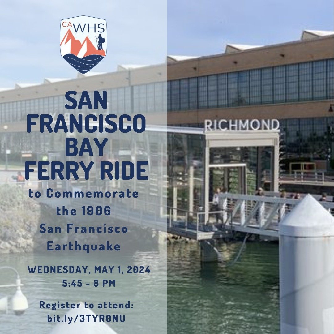 Network with incredible Bay Area CA-WHS members and friends while enjoying food, drinks, and a sunset view on the bay TOMORROW aboard the @SFBayFerry!
 
RSVP: bit.ly/3TYR0NU