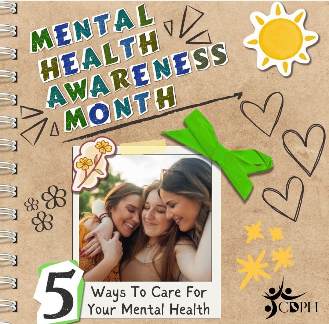 #Repost capublichealth May is Mental Health Awareness Month. Mental health includes emotional, psychological, and social well-being which are all essential to your quality of life and overall health.

We can train ourselves to be intentional about ca