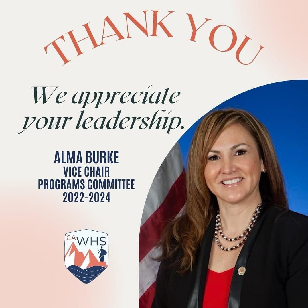 We extend our deepest gratitude to Alma Burke for her exemplary service as the Vice Chair of the Programs Committee. Her leadership has been instrumental in ensuring the delivery of impactful events and resources to our members.  Thank you, Alma, you