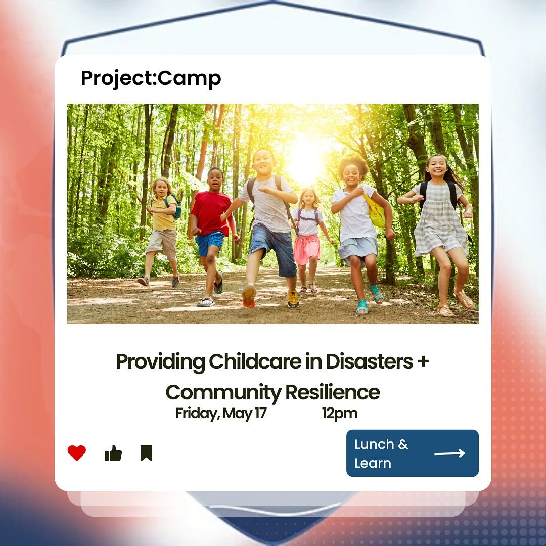 Mark your calendars! On Friday, May 17, 2024, at 12:00 PM PDT, California Women in Homeland Security is hosting a thought-provoking online event highlighting the indispensable role of childcare in disaster preparedness and recovery.

This event is an