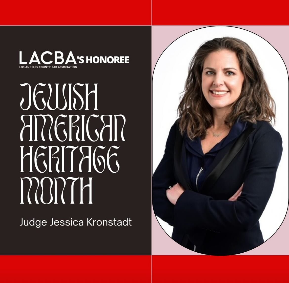 We extend our heartfelt congratulations to #CAWHS member, Judge Jessica Kronstadt for her remarkable achievements and unwavering dedication to the legal profession. Judge Kronstadt&rsquo;s illustrious career is a testament to her exceptional talent, 