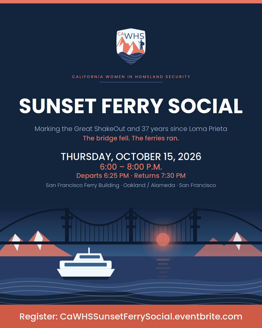 Sunset Ferry Social Event 