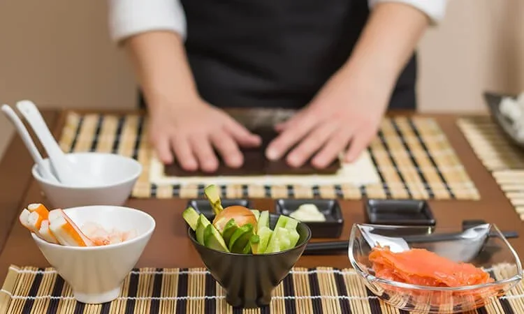 Edmonton Sushi Making Class at Izakaya TOMO