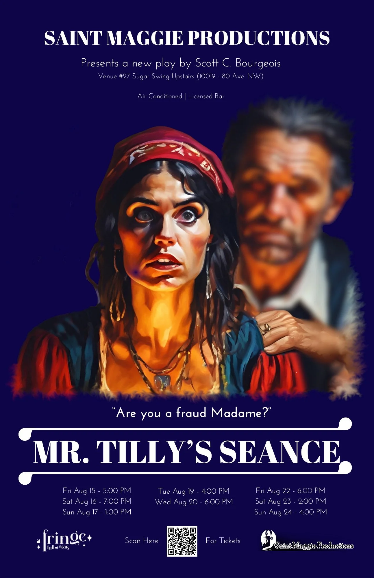 On Stage: Mr Tilly's Sceance