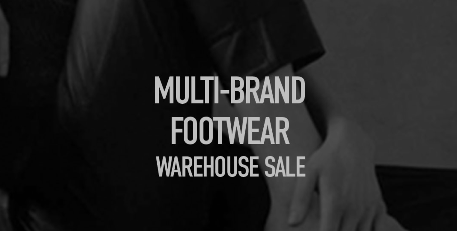 Multi Brand Footwear Warehouse Sale
