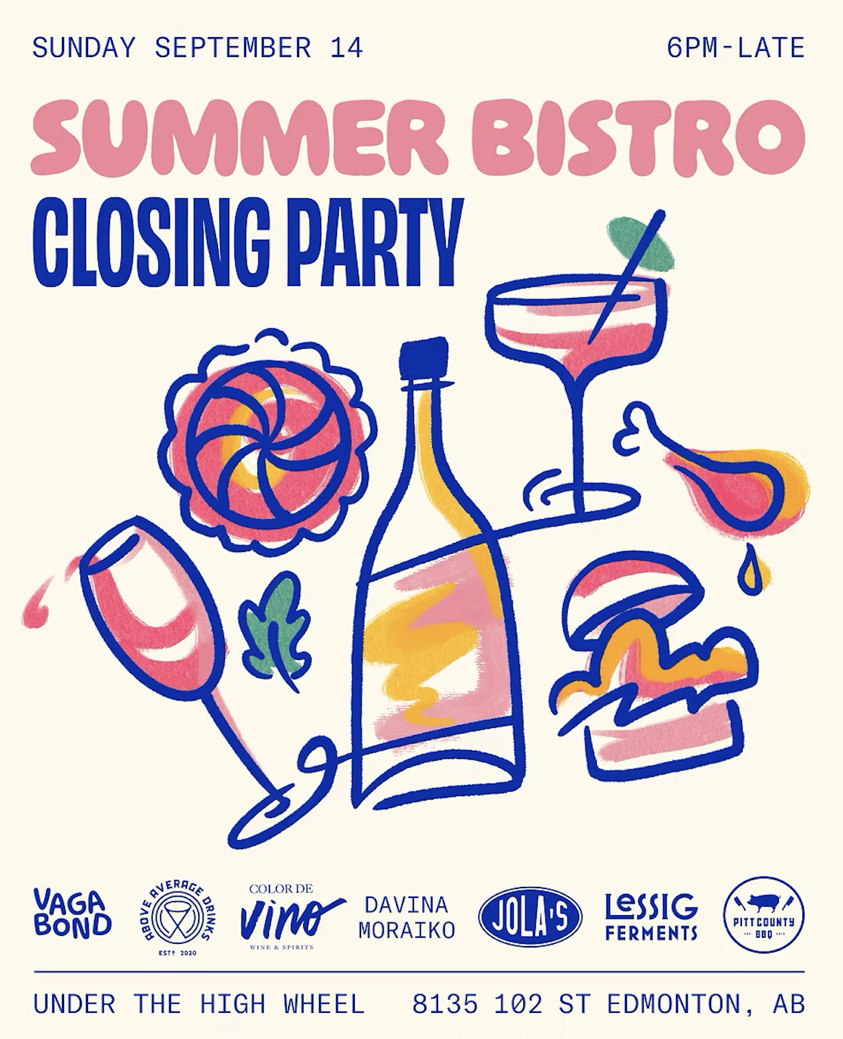 Summer Bistro Closing Party with Vagabond Pop-Up