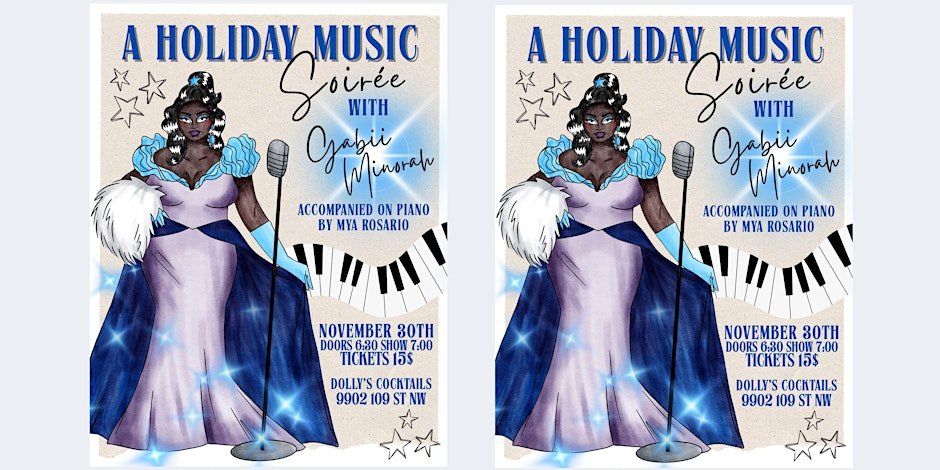 A Holiday Music Soiree with Gabii Minorah at Dolly's Cocktails!