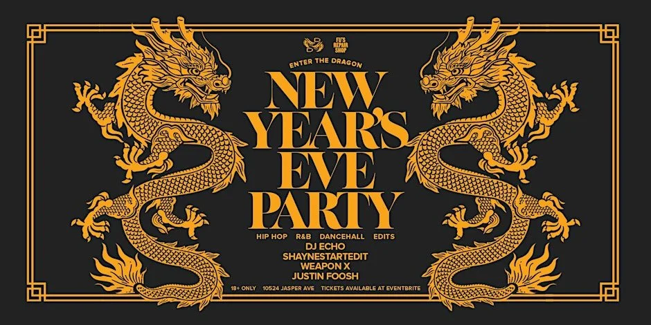 Enter The Dragon New Years Eve Party