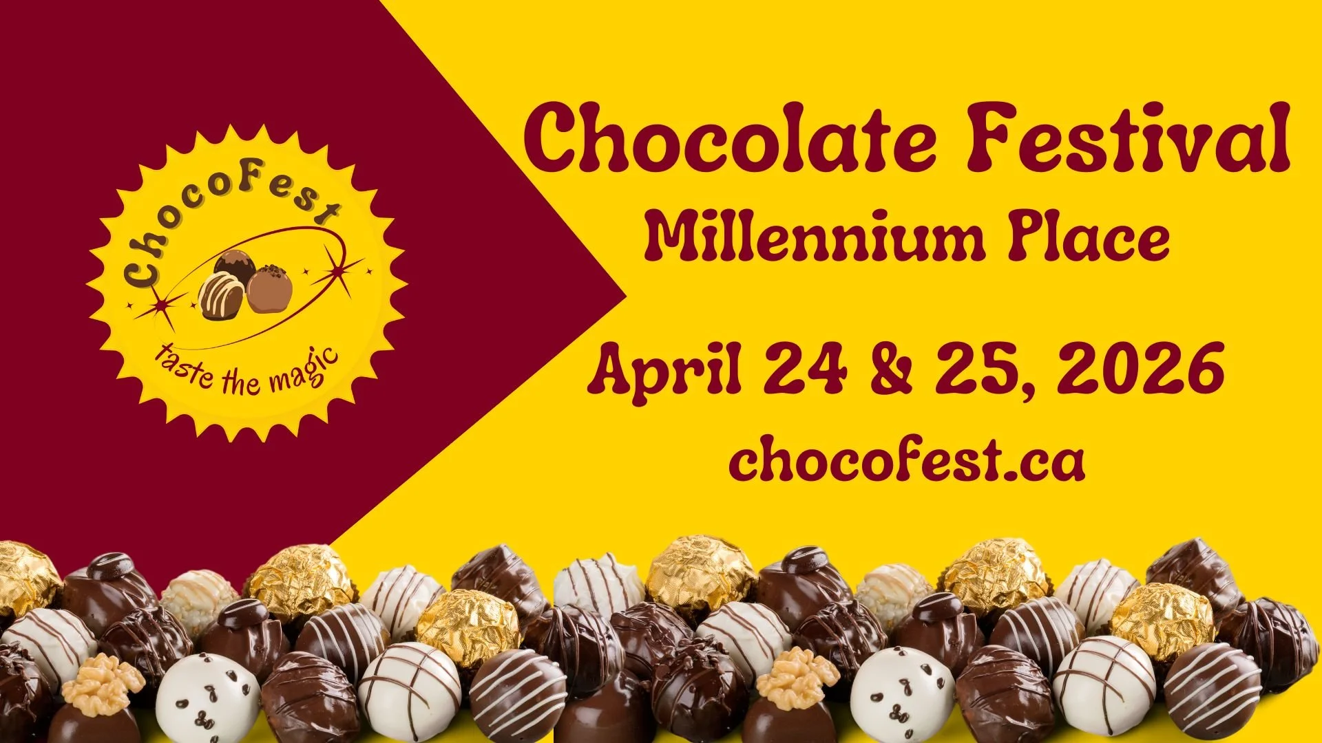 Chocofest: Alberta's Premiere Chcolate Tasting Festival