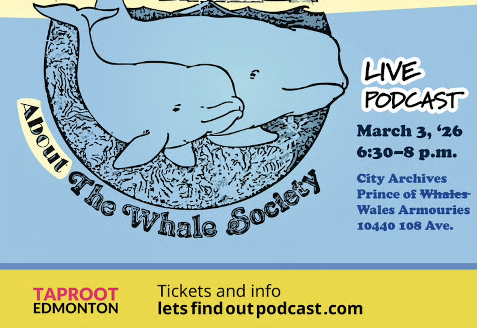 Let's Find Out: About The Whale Society of Edmonton