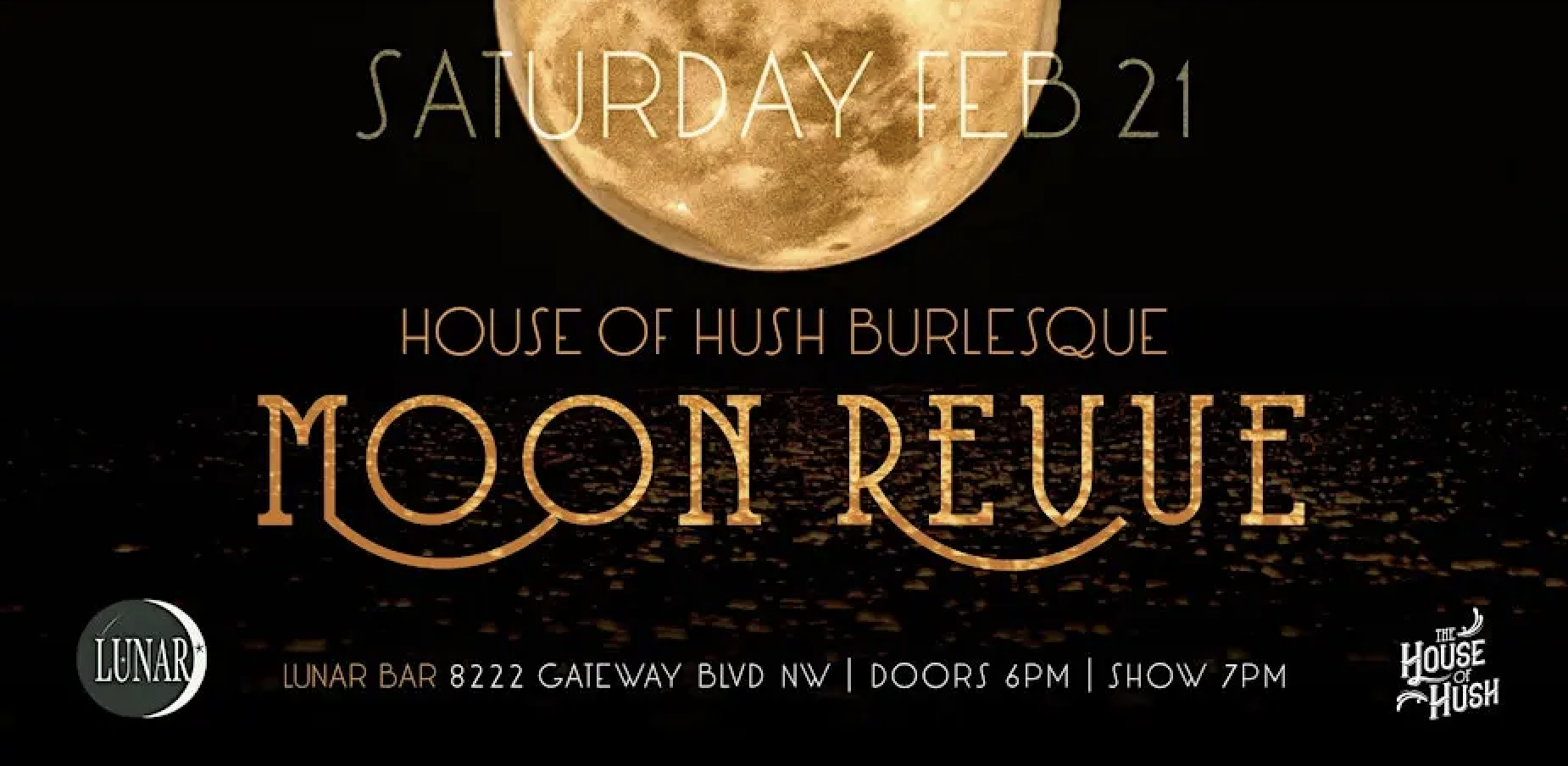 House of Hush Burlesque presents: MoonRevue