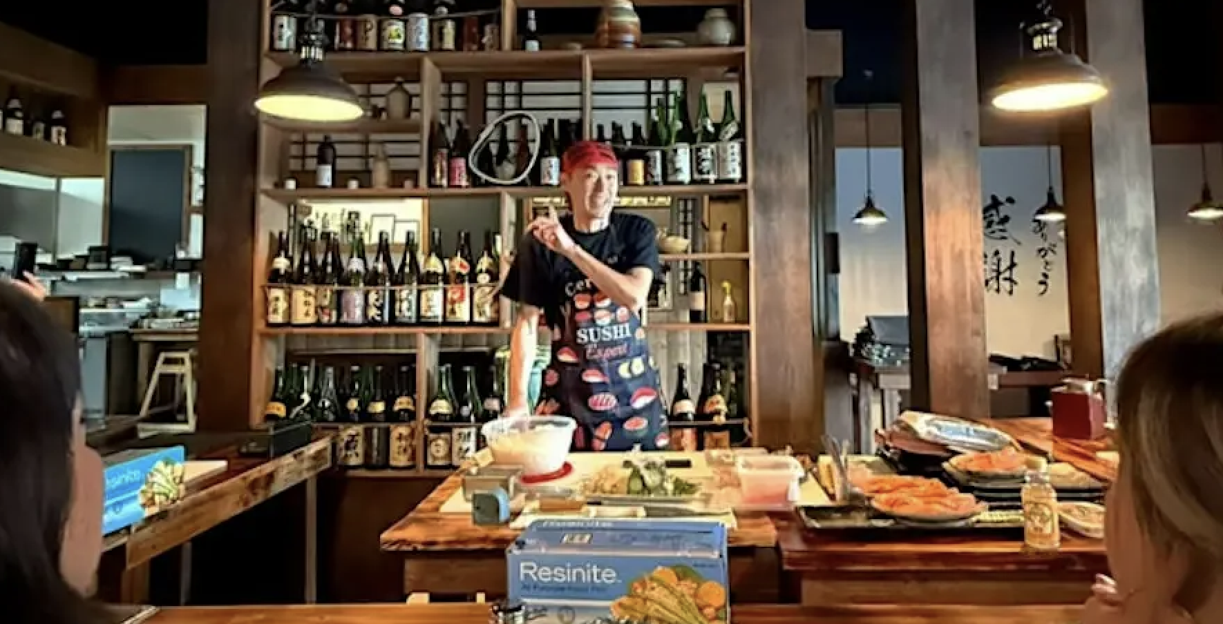 Sushi Making Class at Izakaya TOMO