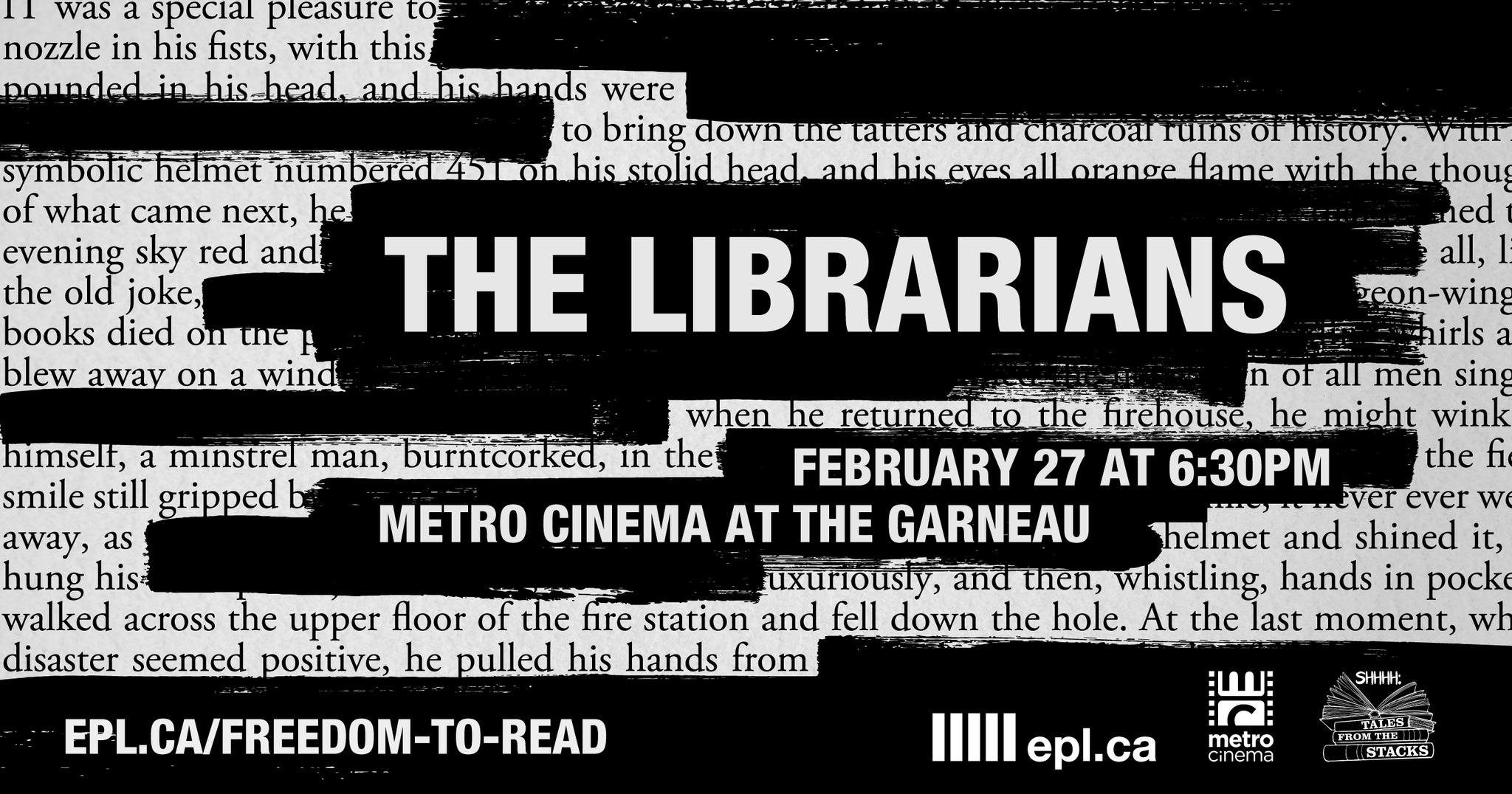 Screening: The Librarians 