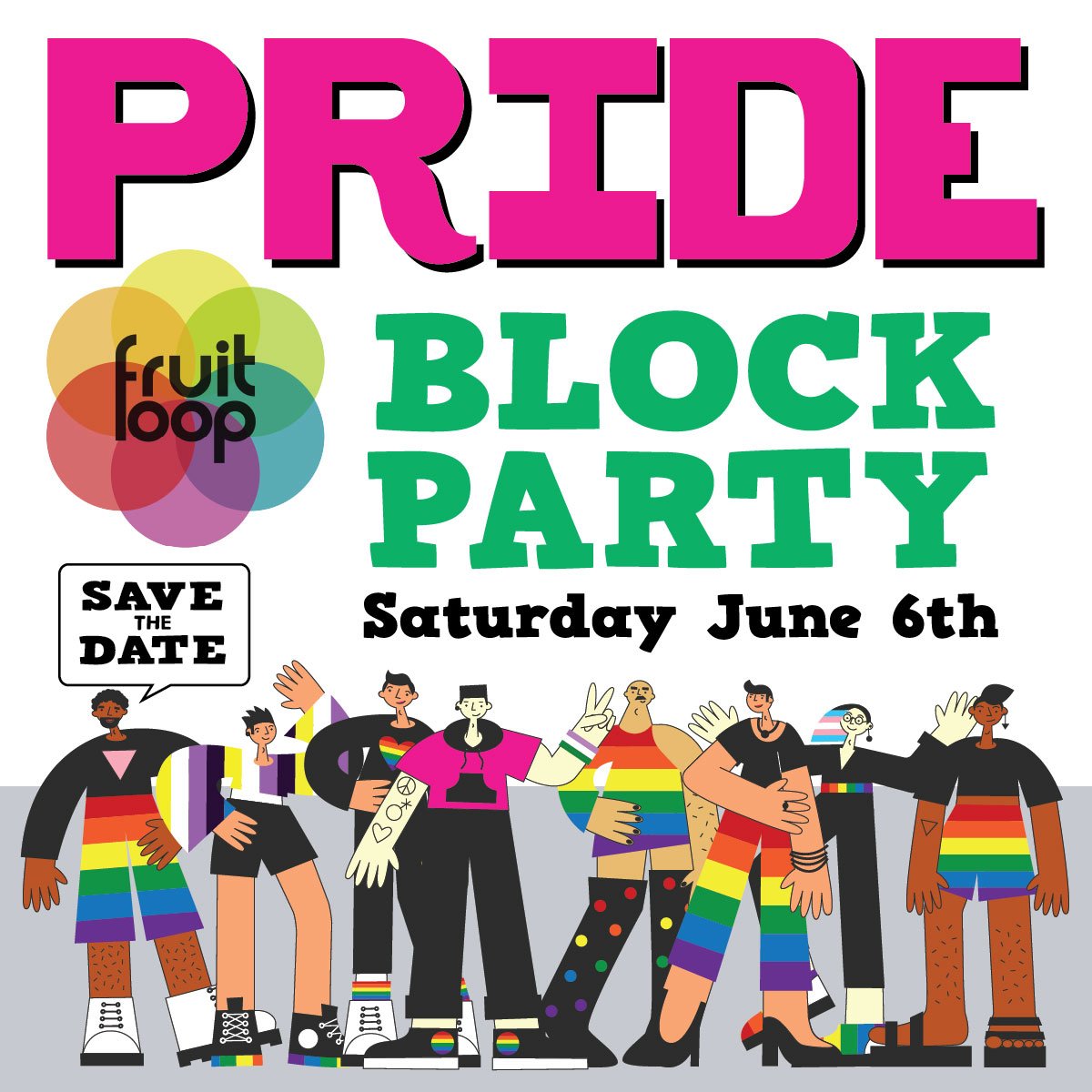 Fruit Loop Pride Block Party at Grindstone