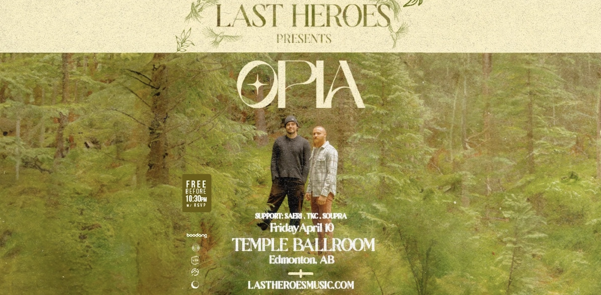 Last Heroes at Temple Ballroom