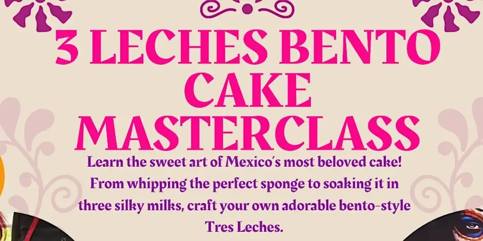 3 Leches Bento Cake Workshop