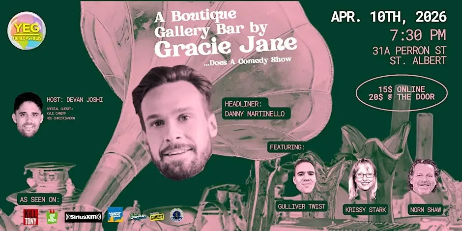 A Boutique Gallery Bar by Gracie Jane… Does A Comedy Show