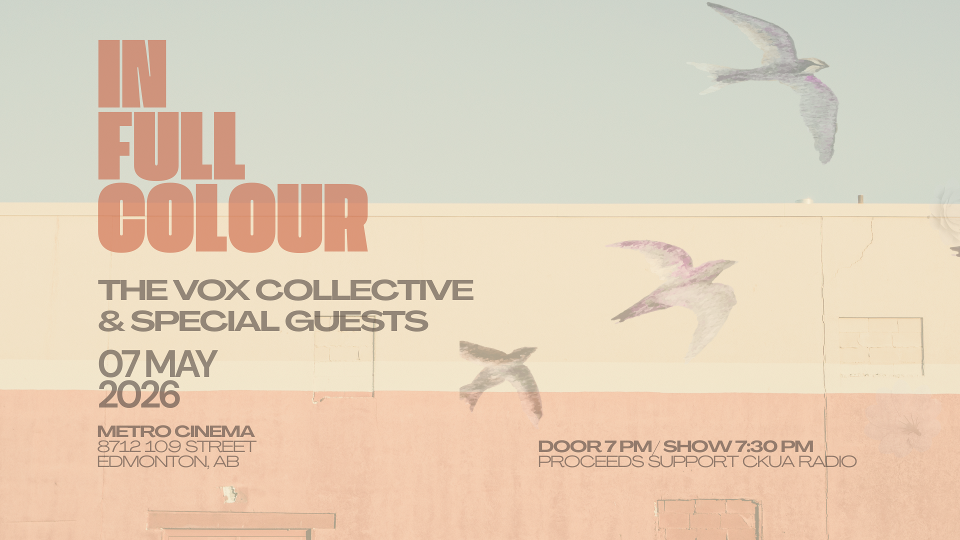 In Full Colour: The Vox Collective & Special Guests