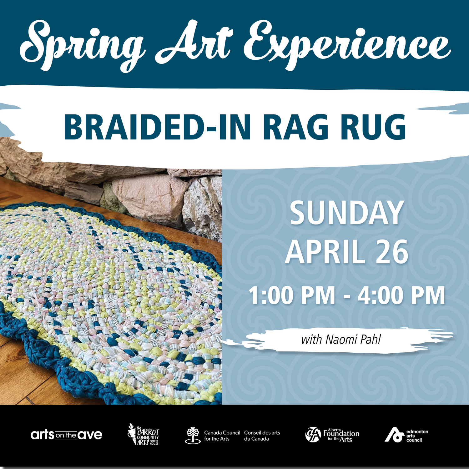 Braided-in Rag Rug Workshop