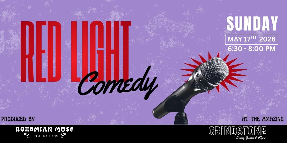 Red Light Comedy at Grindstone Theatre 