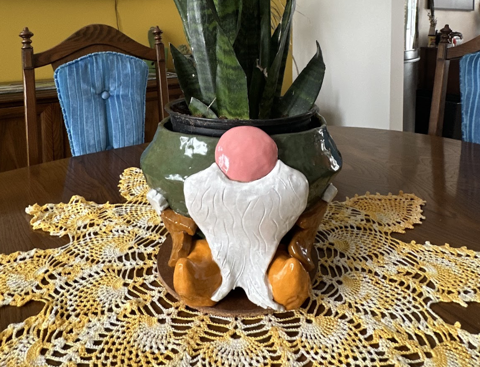 Garden Gnome Ceramic Plant Pot Workshop