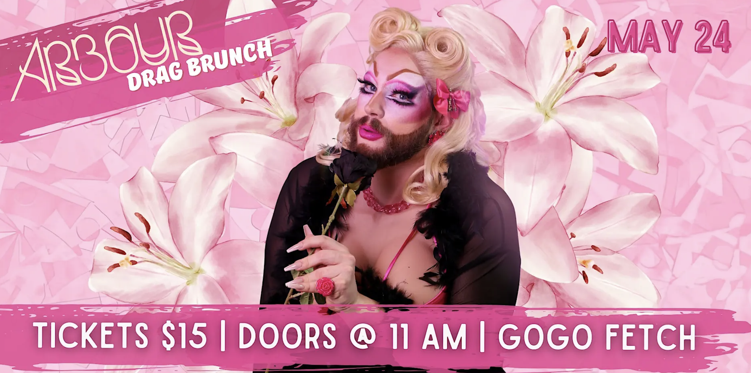 Arbour's Drag Brunch hosted by Gogo Fetch