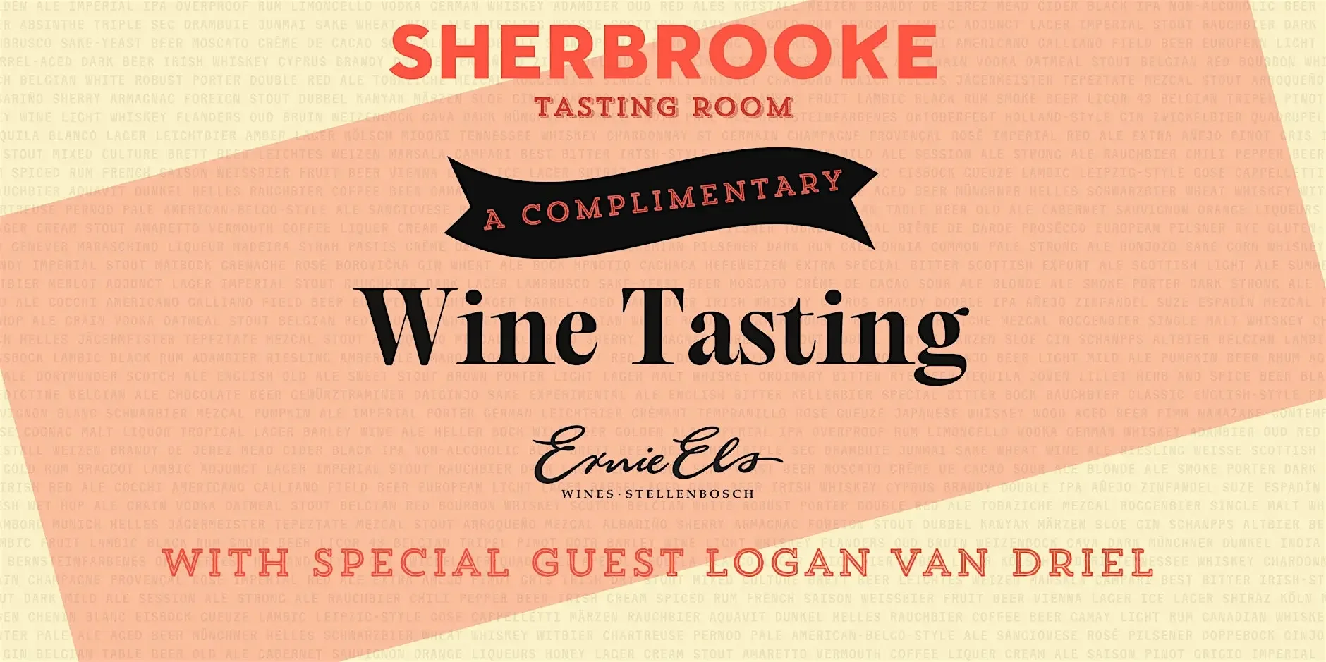 Sherbrooke Presents: An Ernie Els Wines Open House Tasting