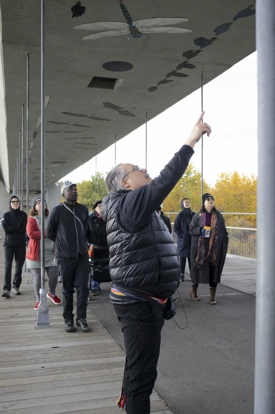 Public Art Walking Tours: Tawatinâ Bridge
