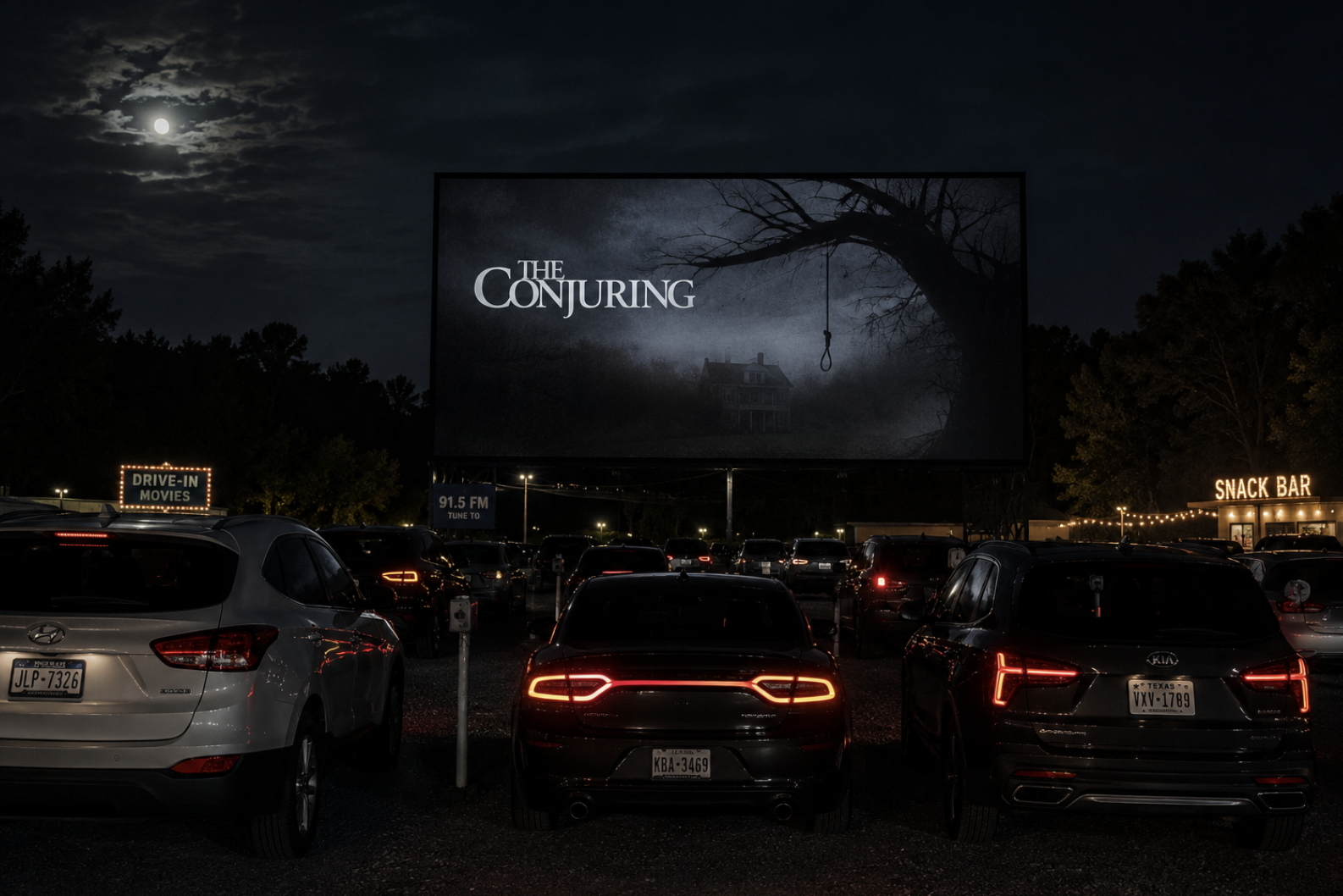 Pop Up Double Feature Drive in at Edmonton Valley Zoo 
