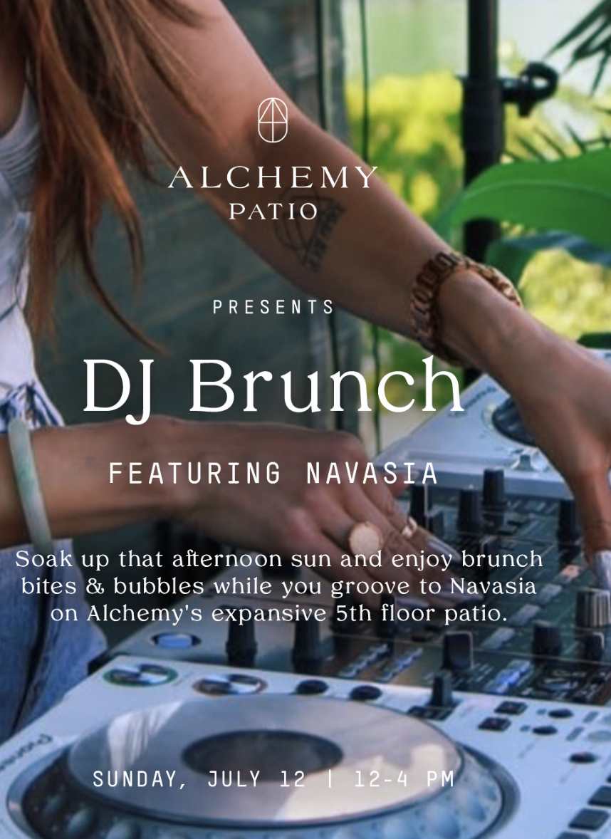 Brunch, Beats and Bubbles at Alchemy