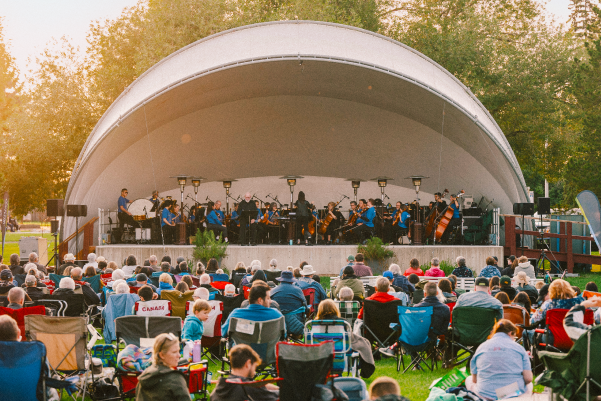 Edmonton Symphony Orchestra Outdoors