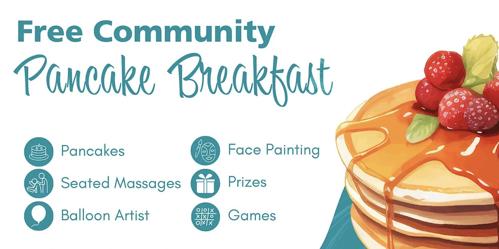 MaKami College Pancake Breakfast