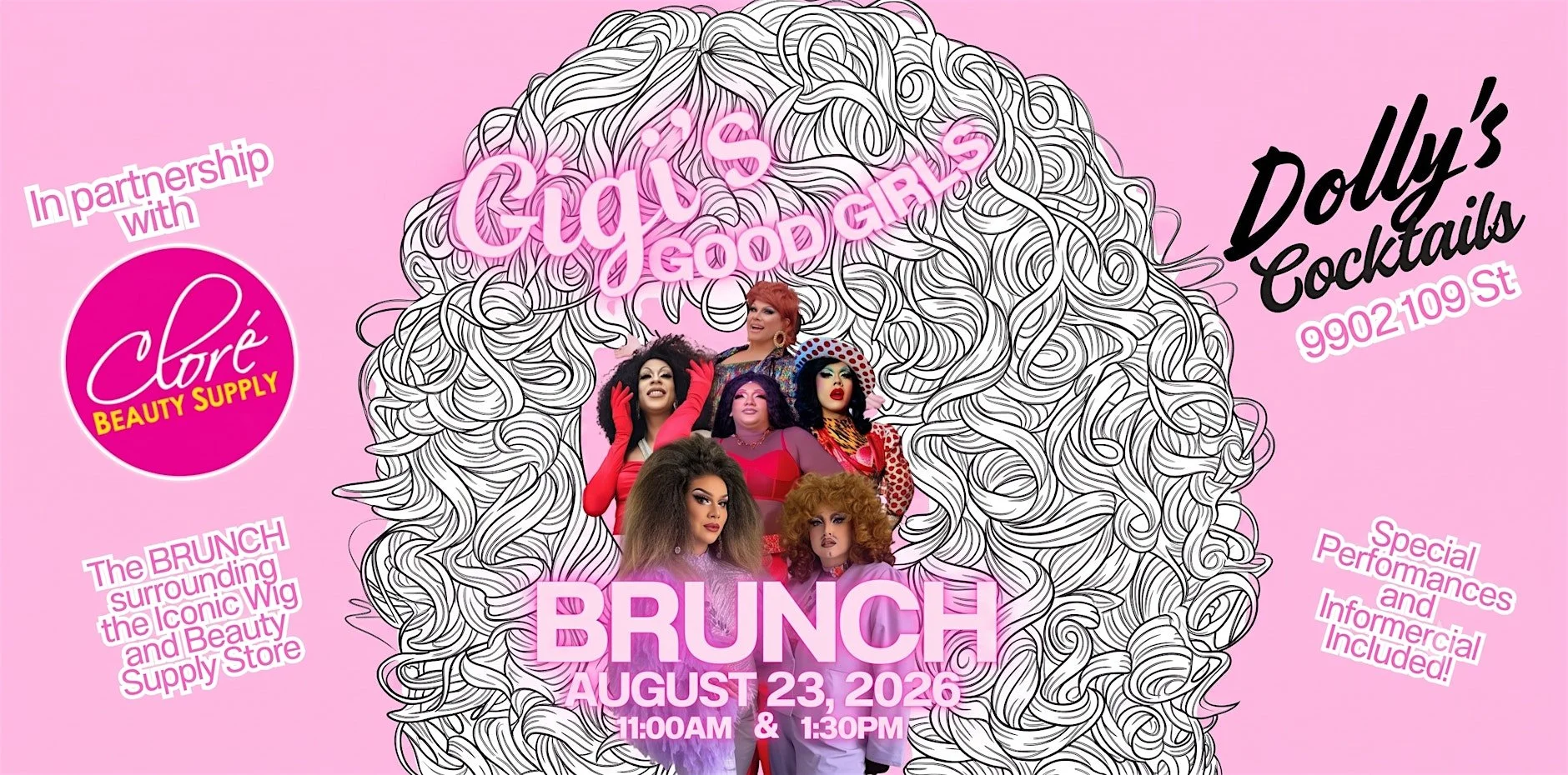 GIGI'S GOOD GIRLS DRAG BRUNCH at Dolly's Cocktails!