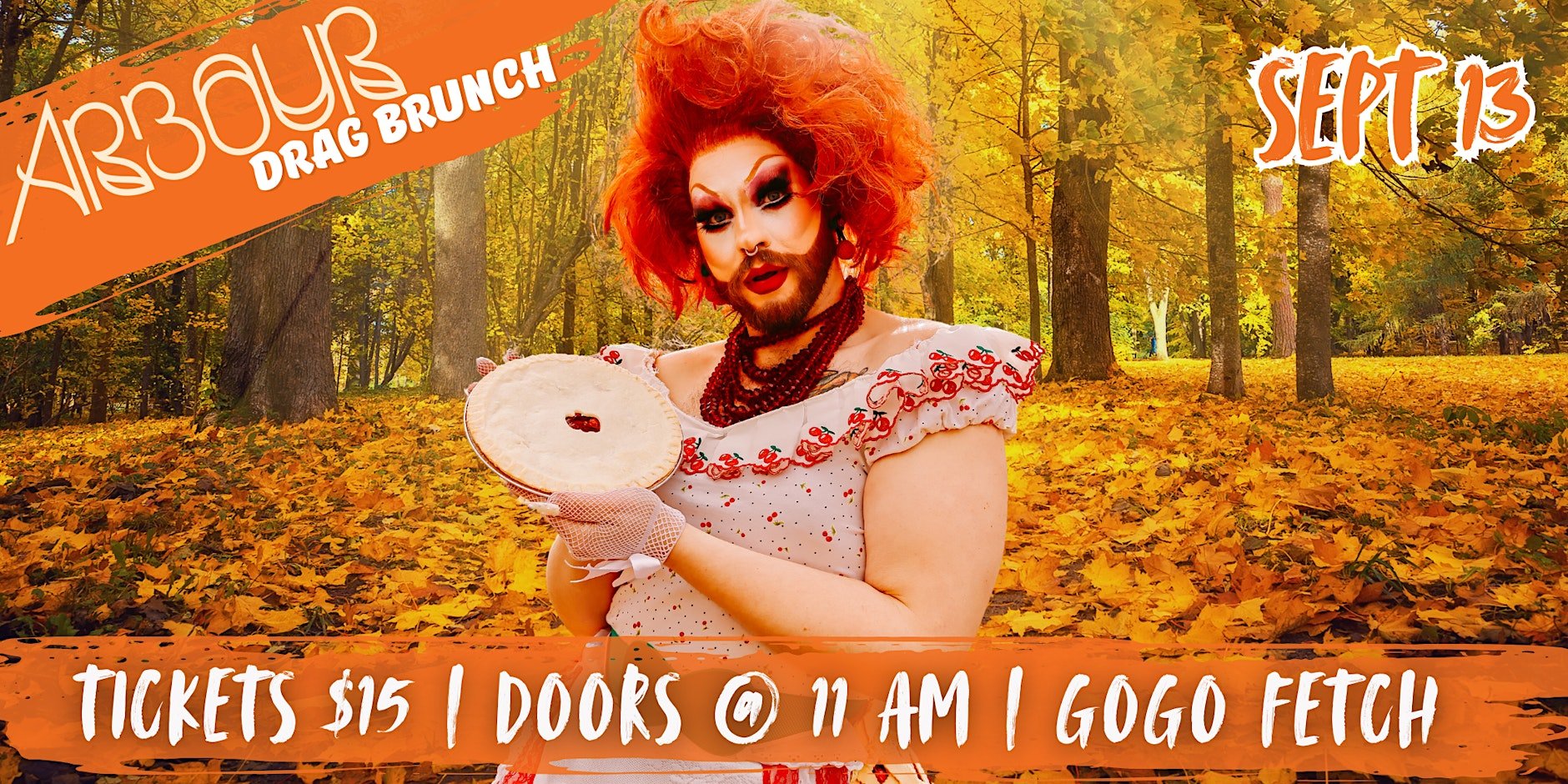 Arbour's Drag Brunch hosted by Gogo Fetch