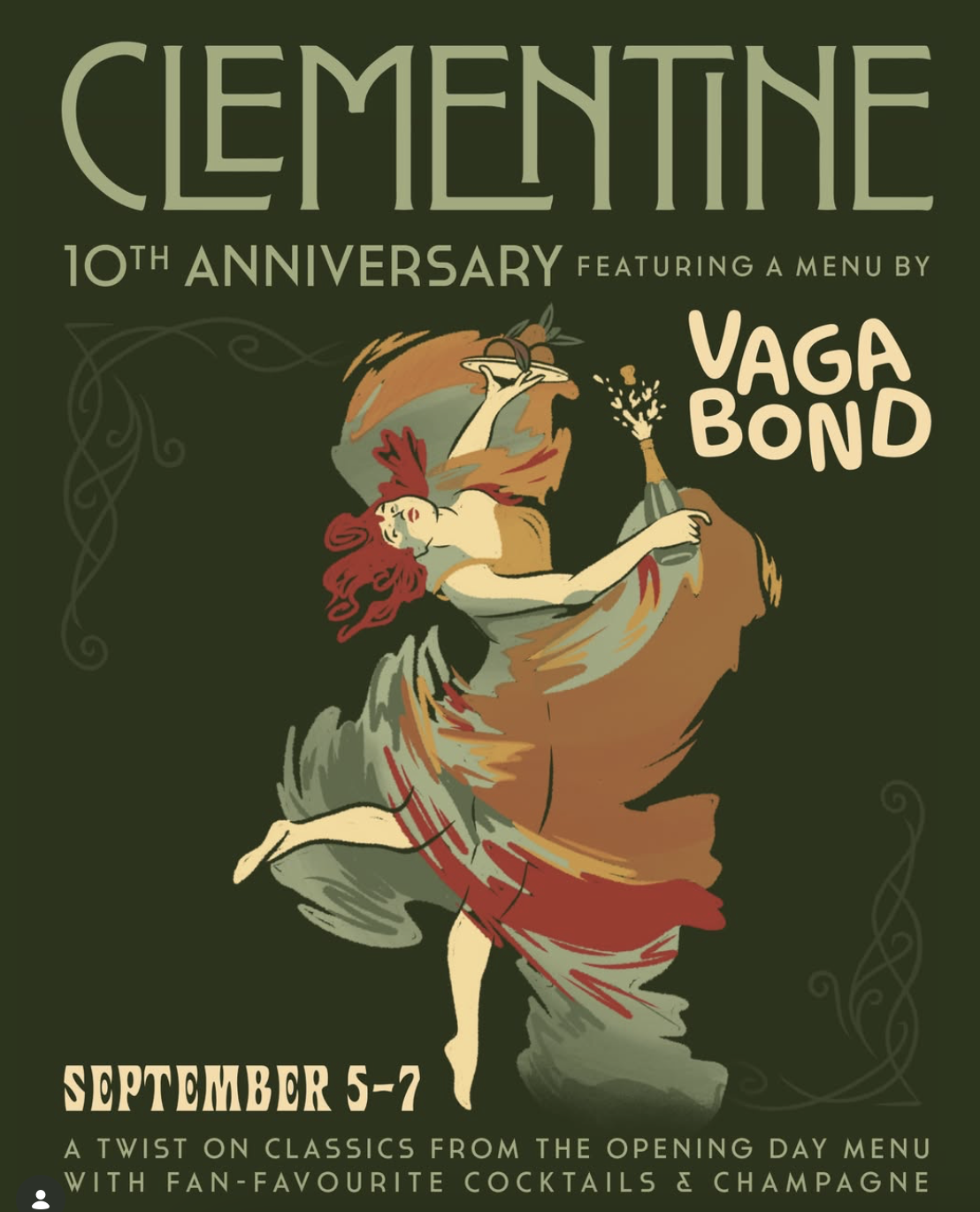 Clementine 10th Anniversary x Vagabond