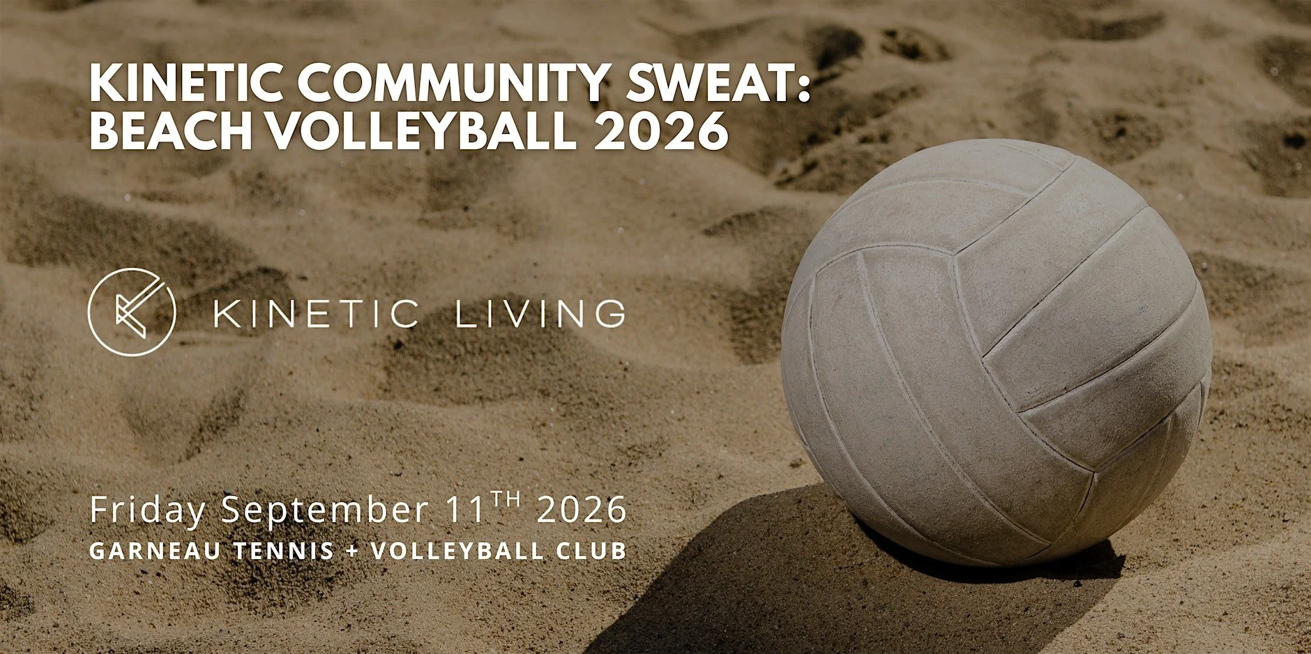Kinetic Living Summer Community Sweat: Beach Volleyball
