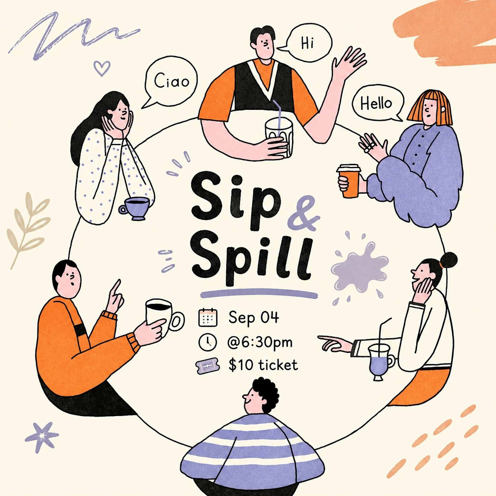 Sip & Spill