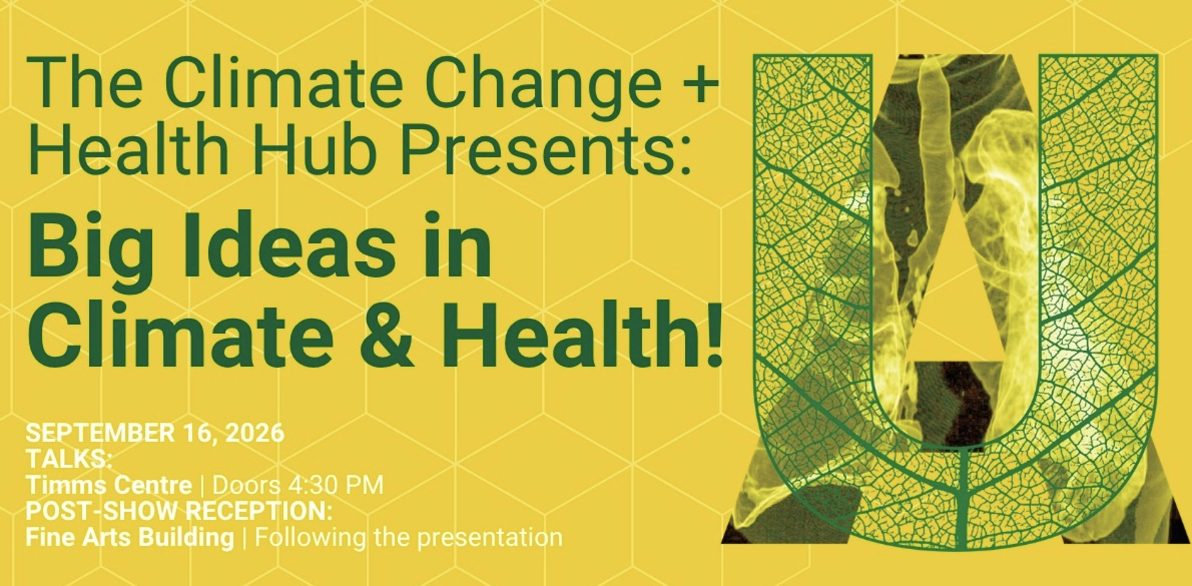 Big Ideas in Climate and Health!