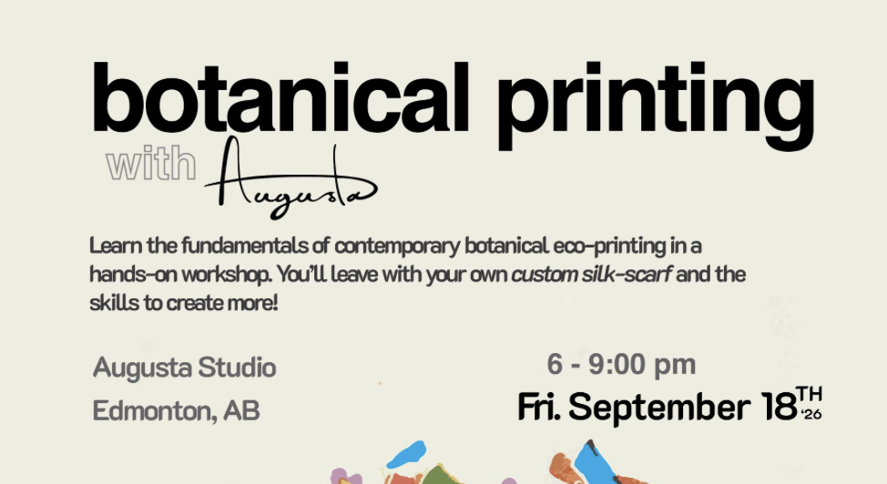 Botanical Printing with Augusta