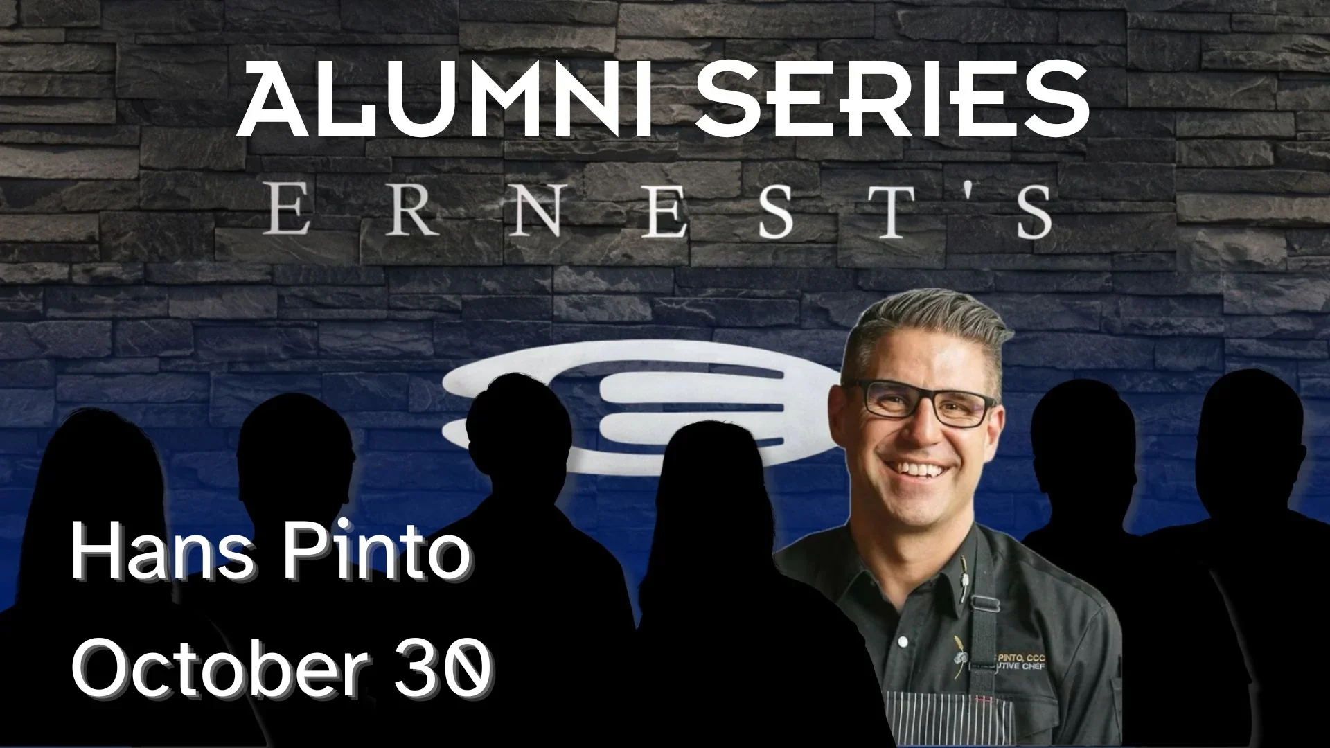 Alumni Series Paired Dinner at Ernest’s 