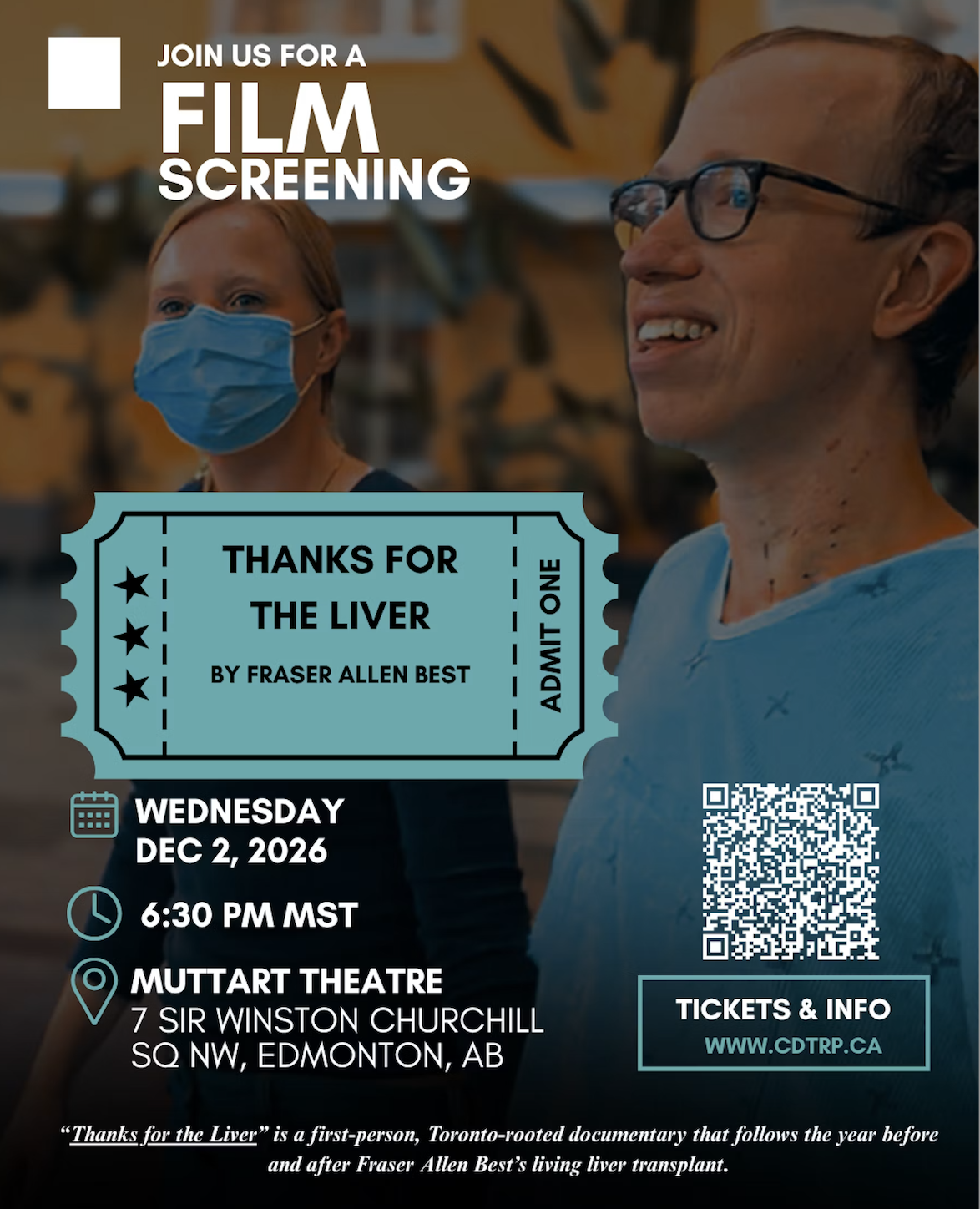 "Thanks for the Liver" Movie Screening