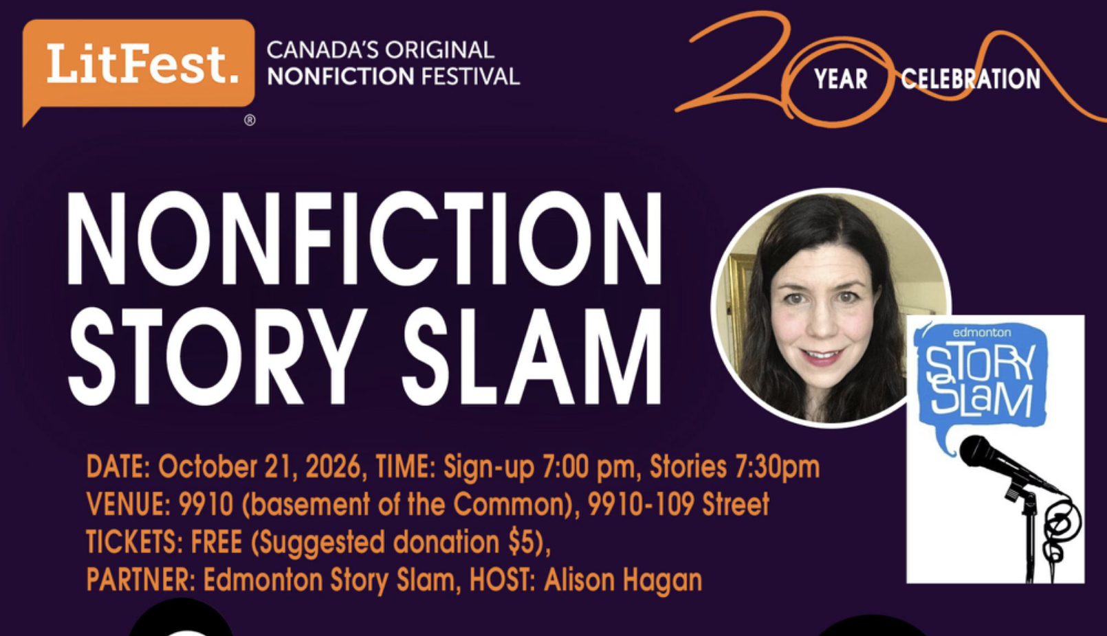 Edmonton Non Fiction Story Slam