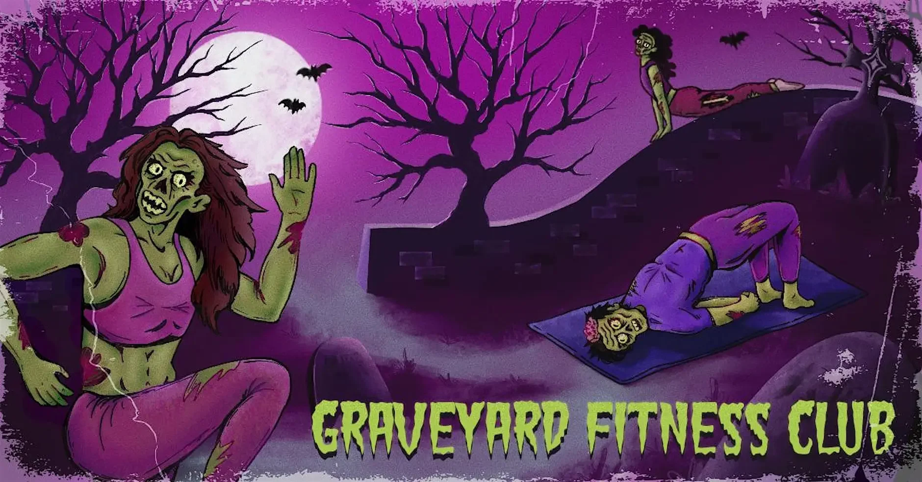 Pop up Graveyard Fitness Club 