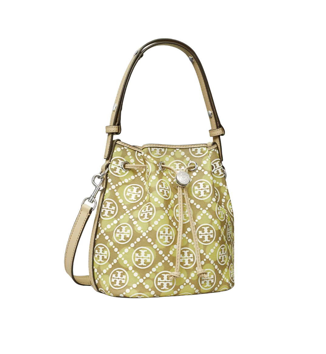 T Monogram Bucket Bag