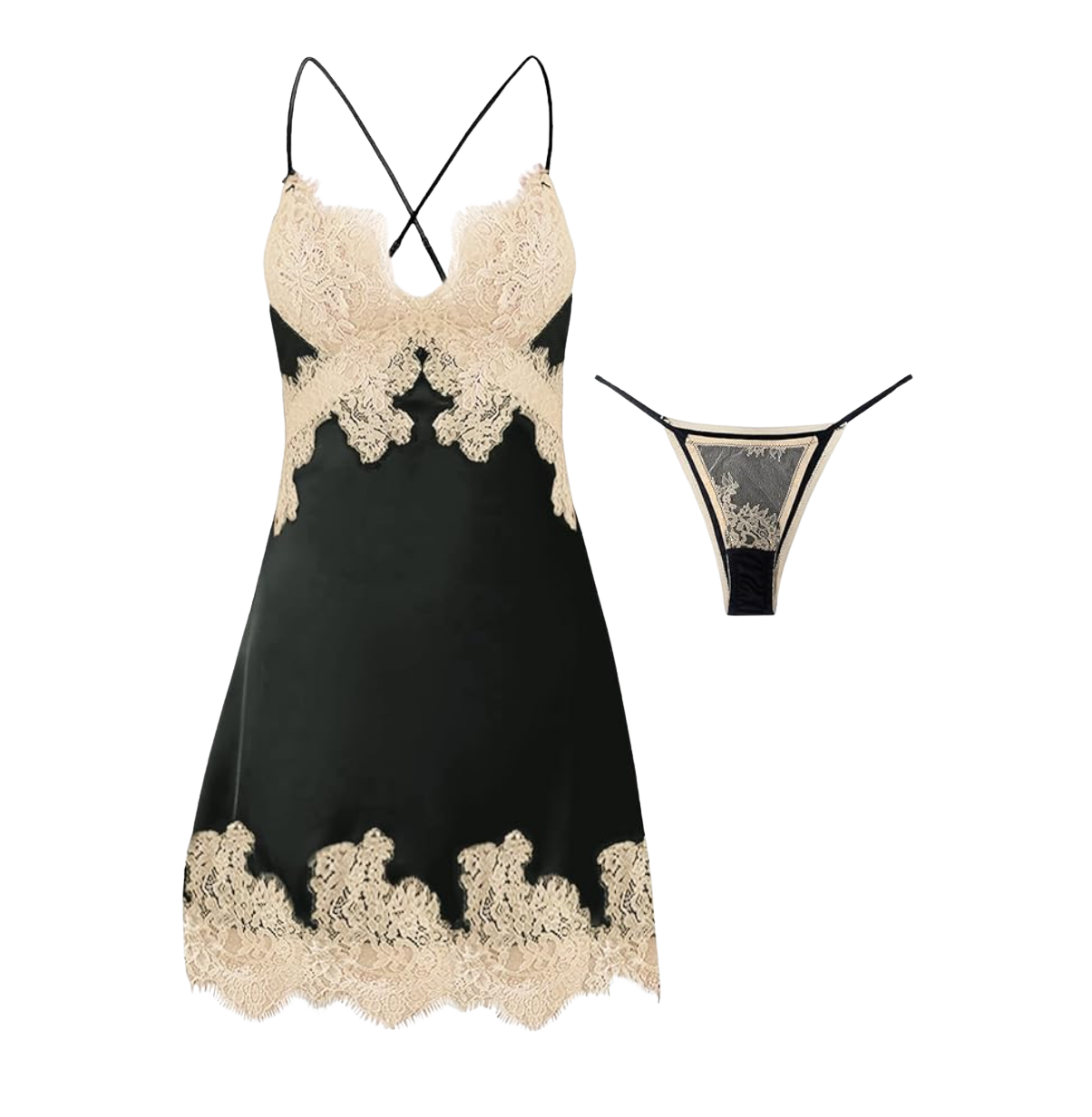 Silk Lace Babydoll