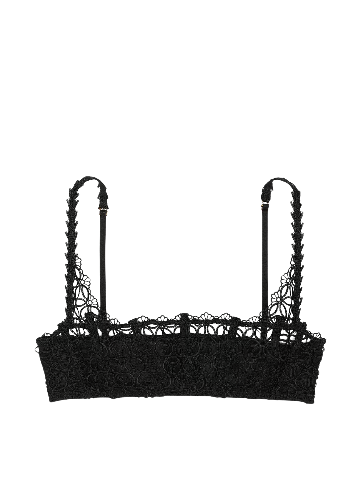 Geo Daisy Lace Bandeau Corset Top