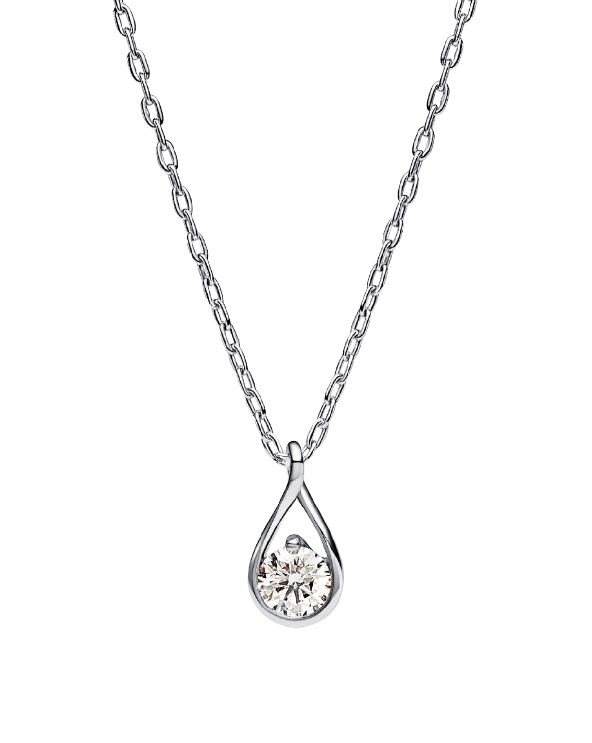 Infinite Diamond Pendant Necklace