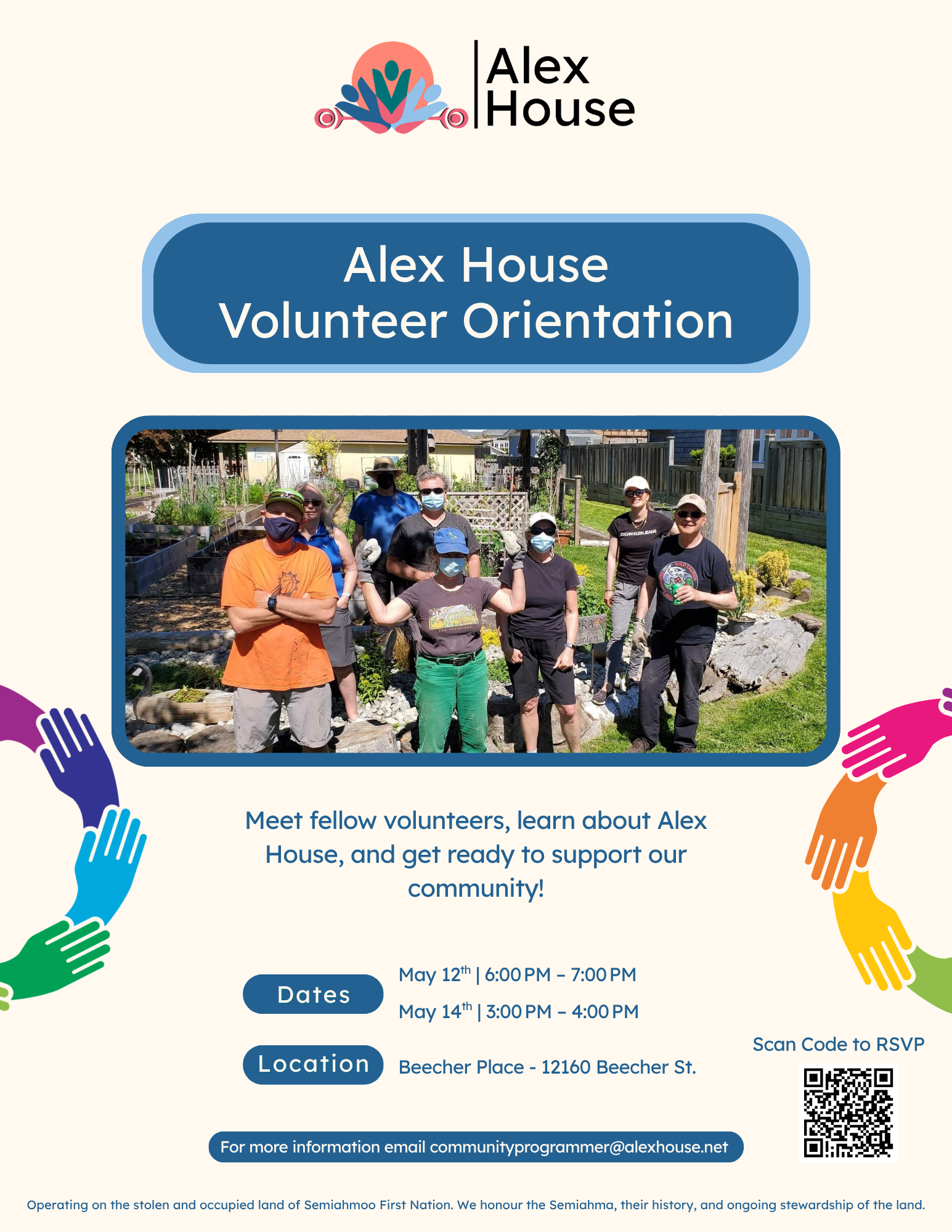Alex House Volunteer Orientation