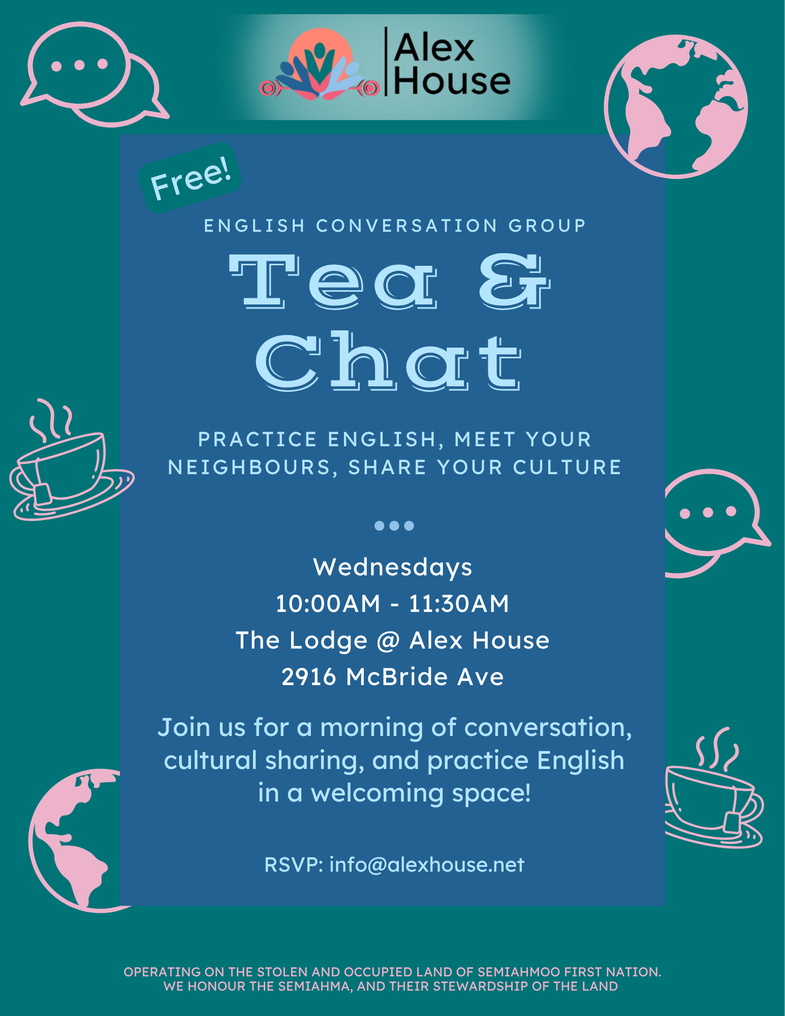 Tea &amp; Chat