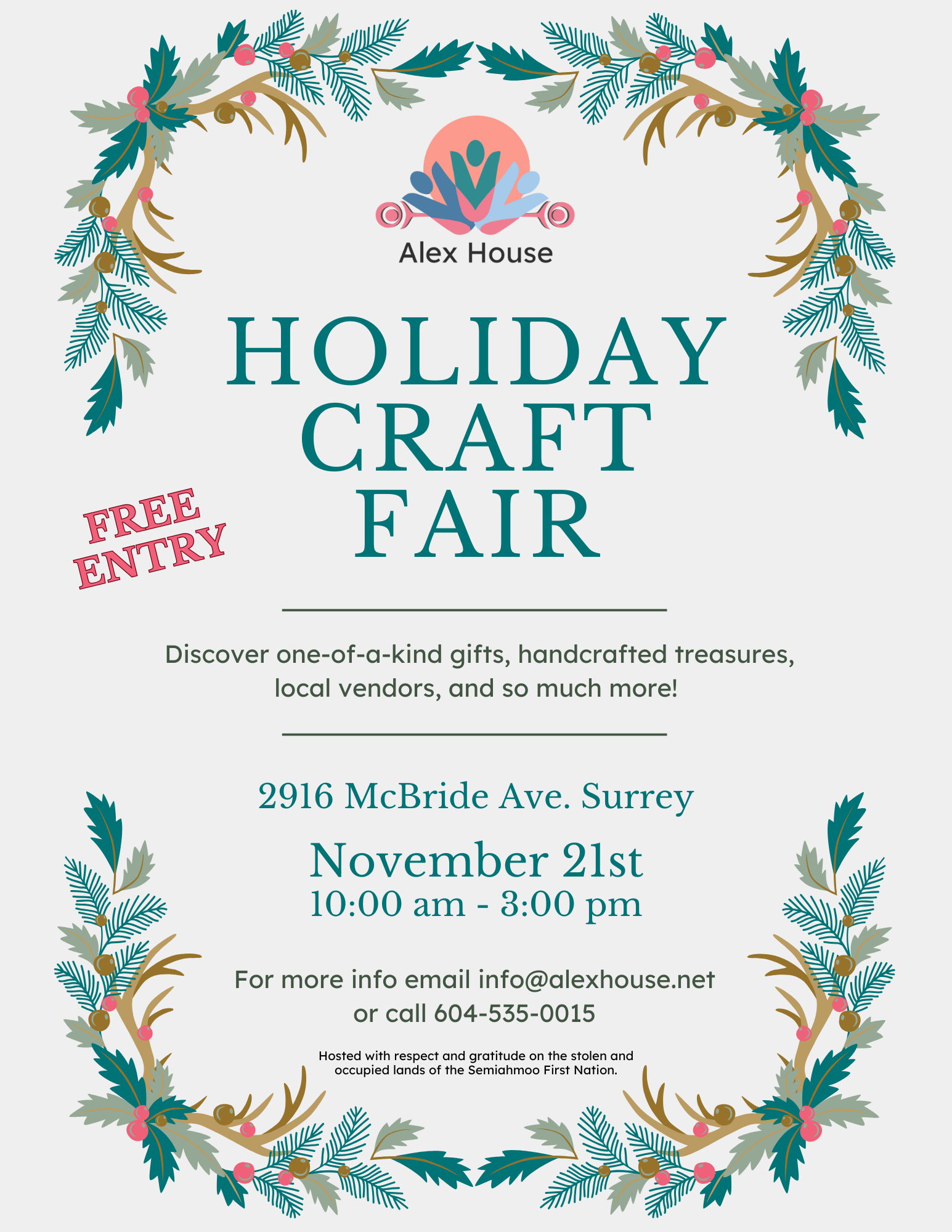 12th Annual Holiday Craft Fair